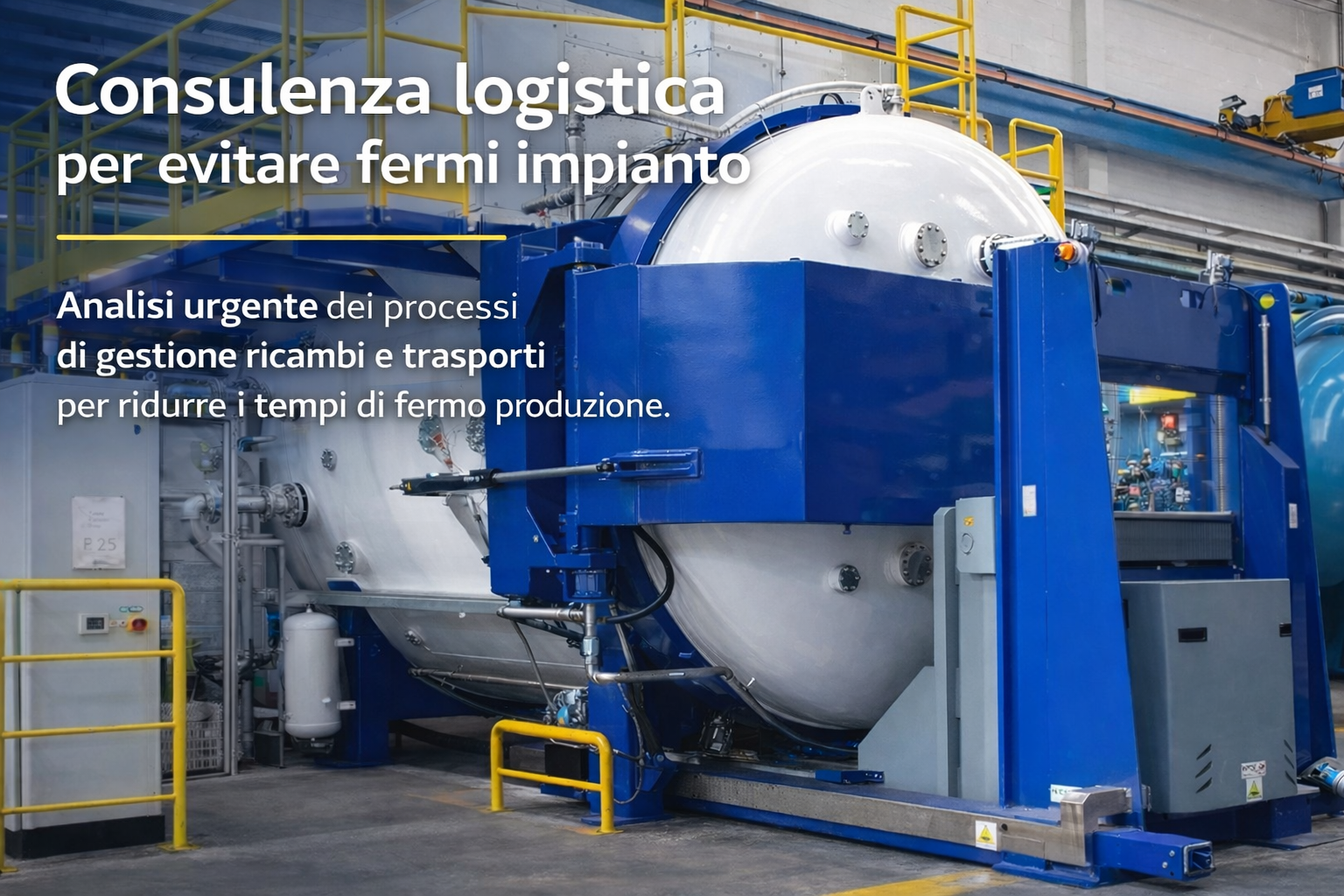 consulenza logistica per prevenzione fermi impianto (1h) consulenza logistica per prevenzione fermi impianto (1h)